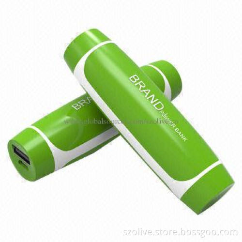 2,600mAh Creative Power Banks, Sized 98 x 28mm